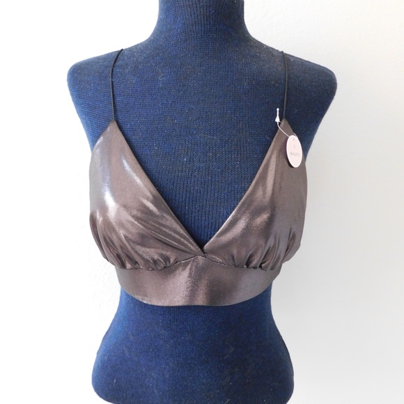 Bronze Bralette Top (small) - Picture 2 of 6